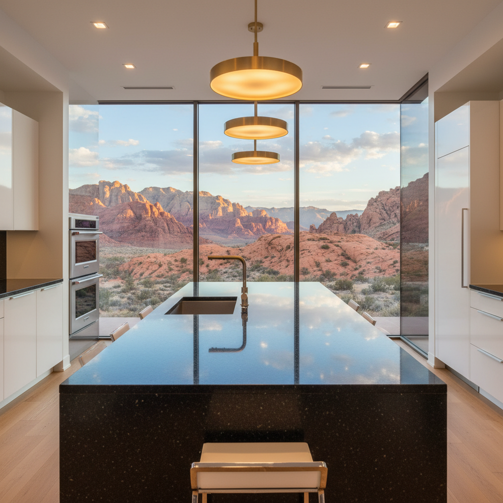 Granite countertop sanding and polishing service in Las Vegas