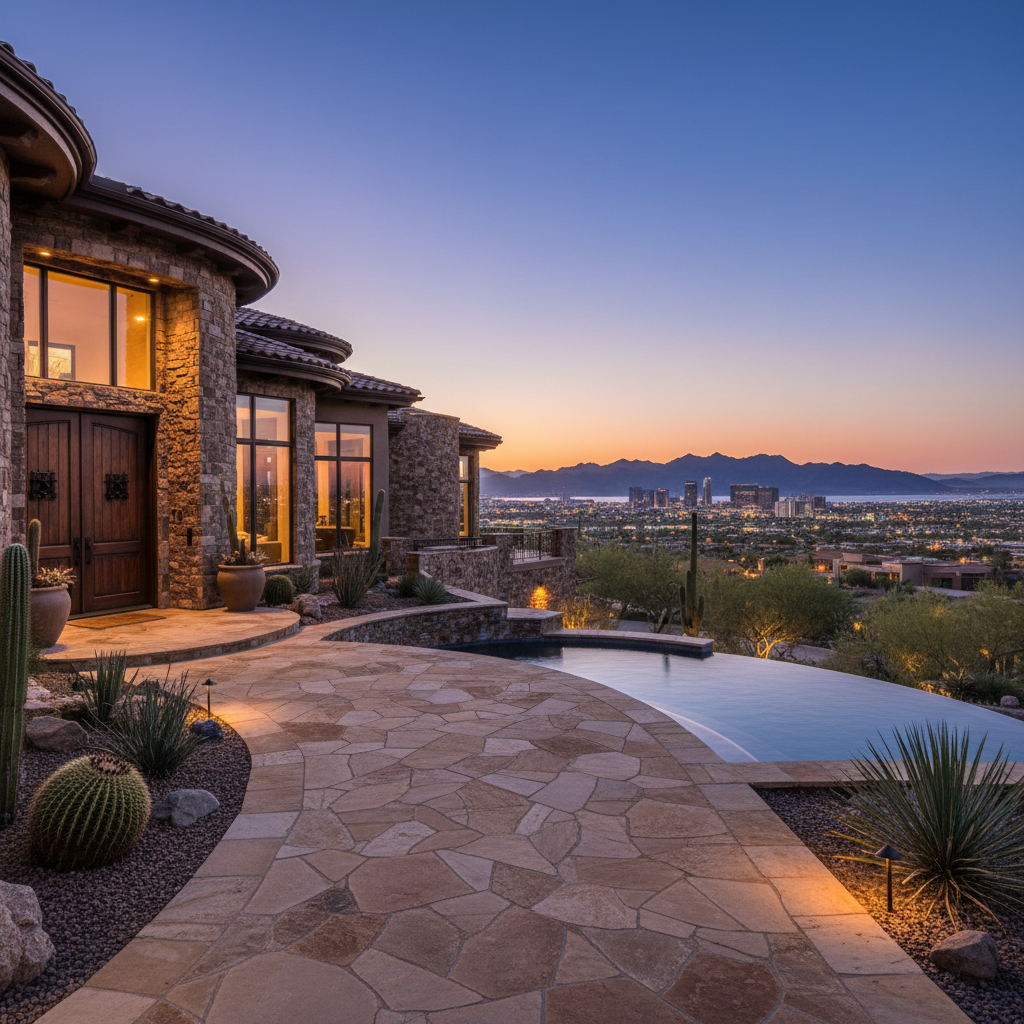 Stone restoration service in Henderson NV — travertine and granite repair