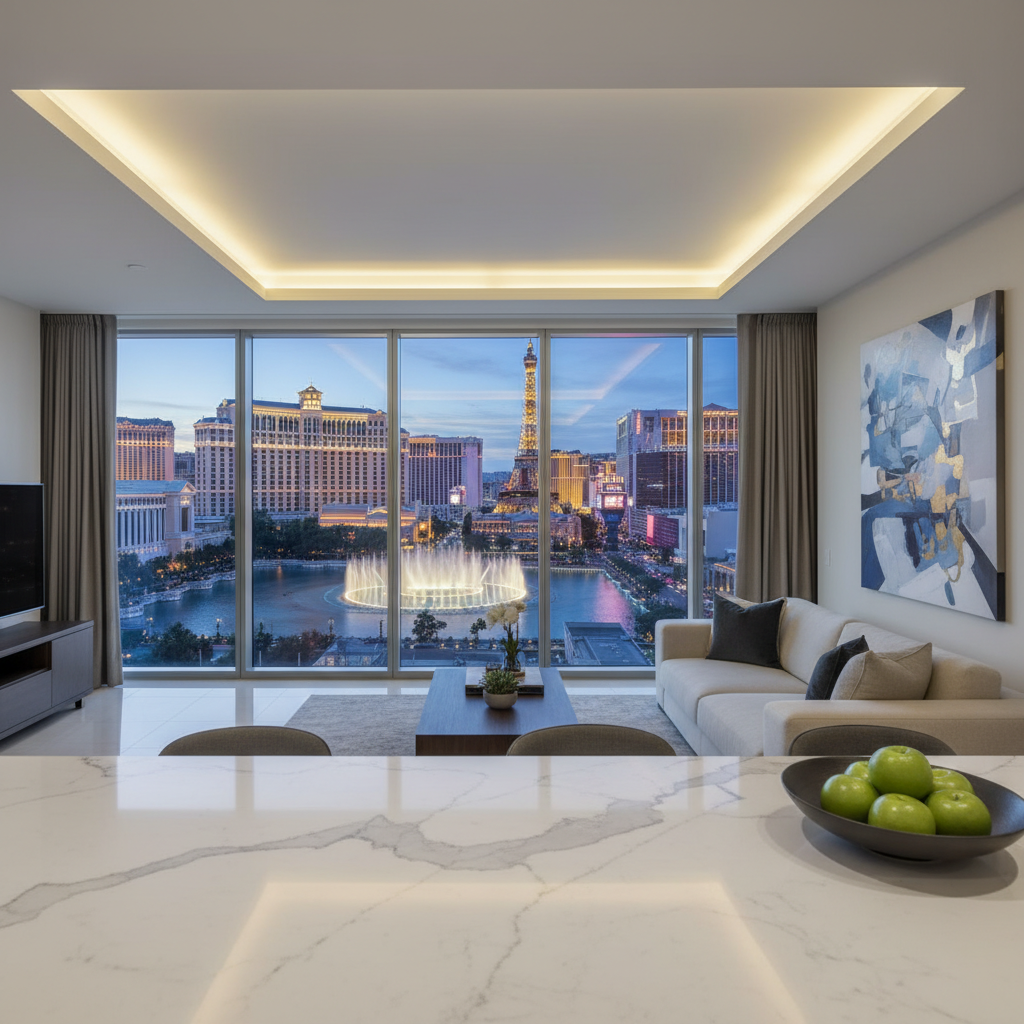 Stone restoration in Paradise Nevada near the Las Vegas Strip