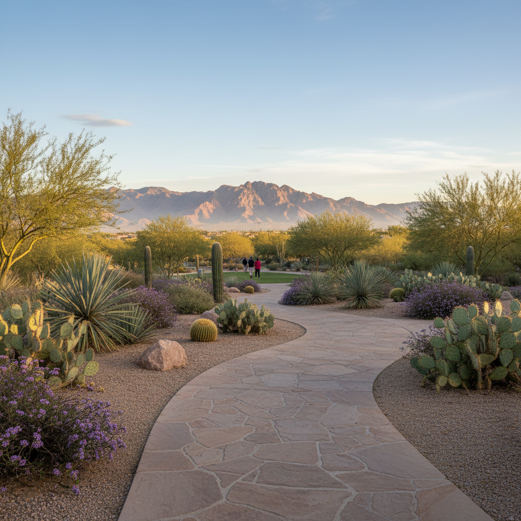 Natural stone floor restoration in Spring Valley NV home